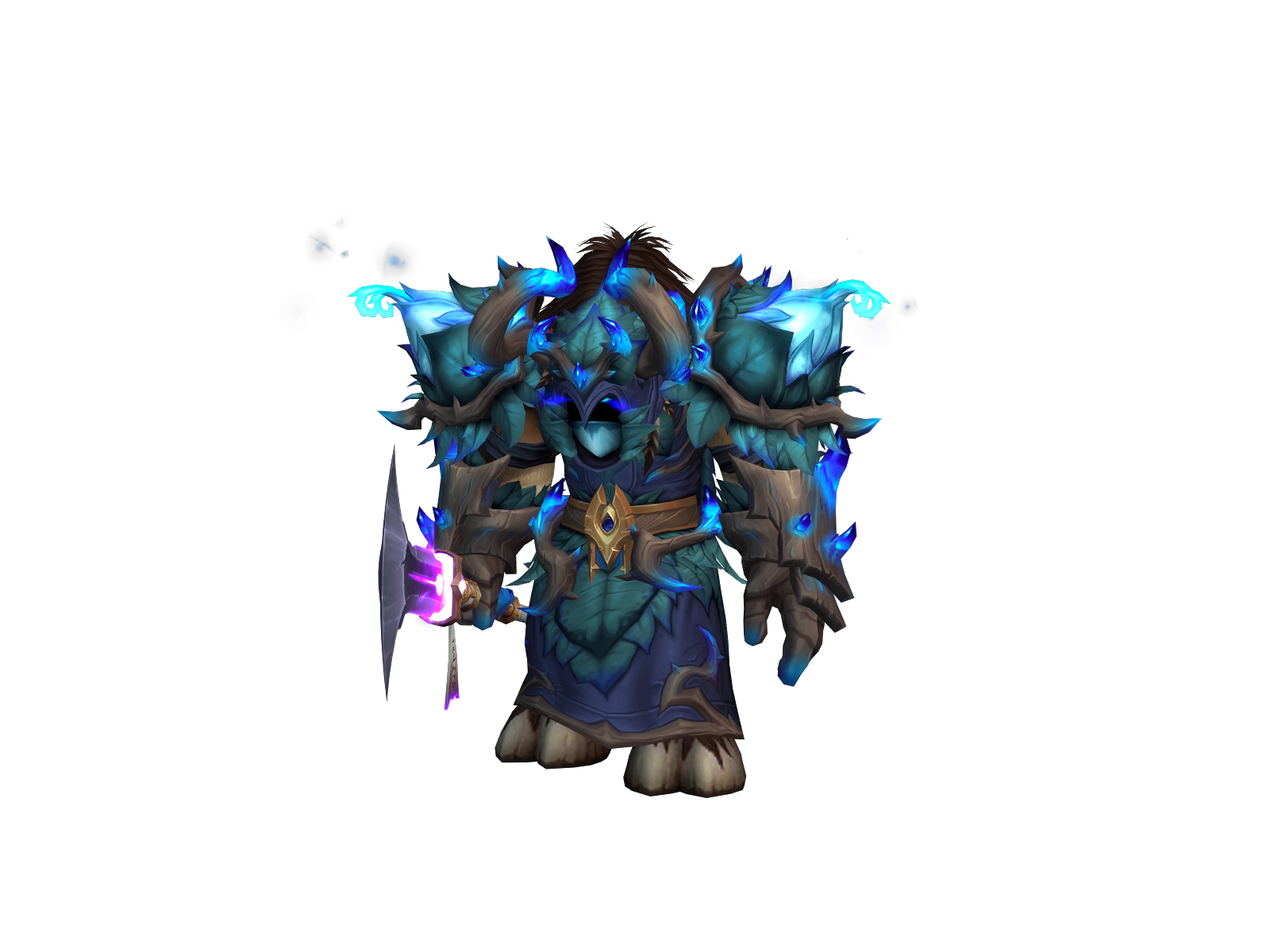 Kolded 3D character render