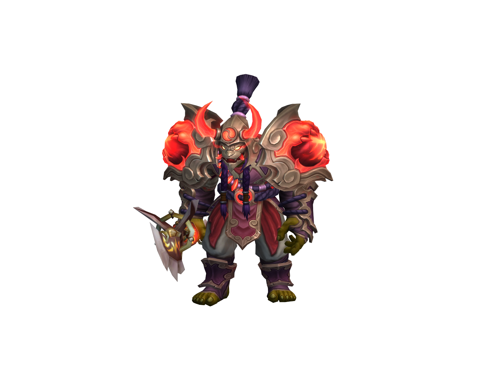 Foodbrb 3D character render