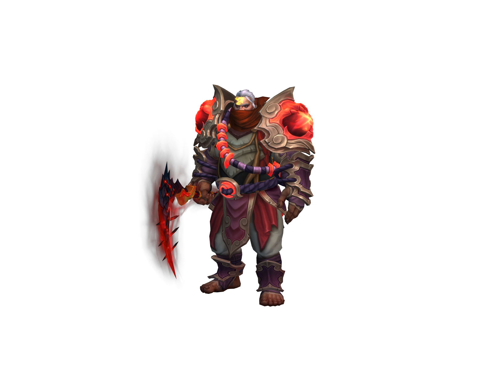 Middeng 3D character render