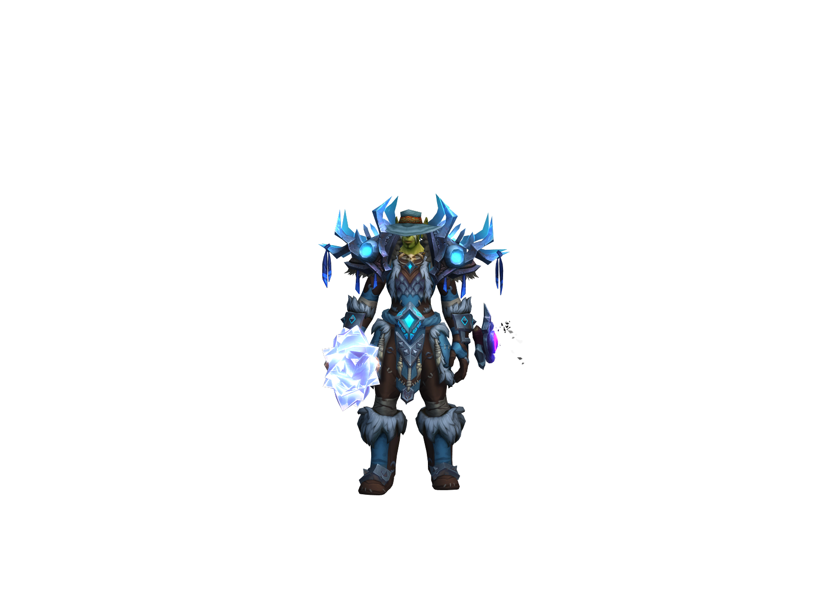 Saitan 3D character render