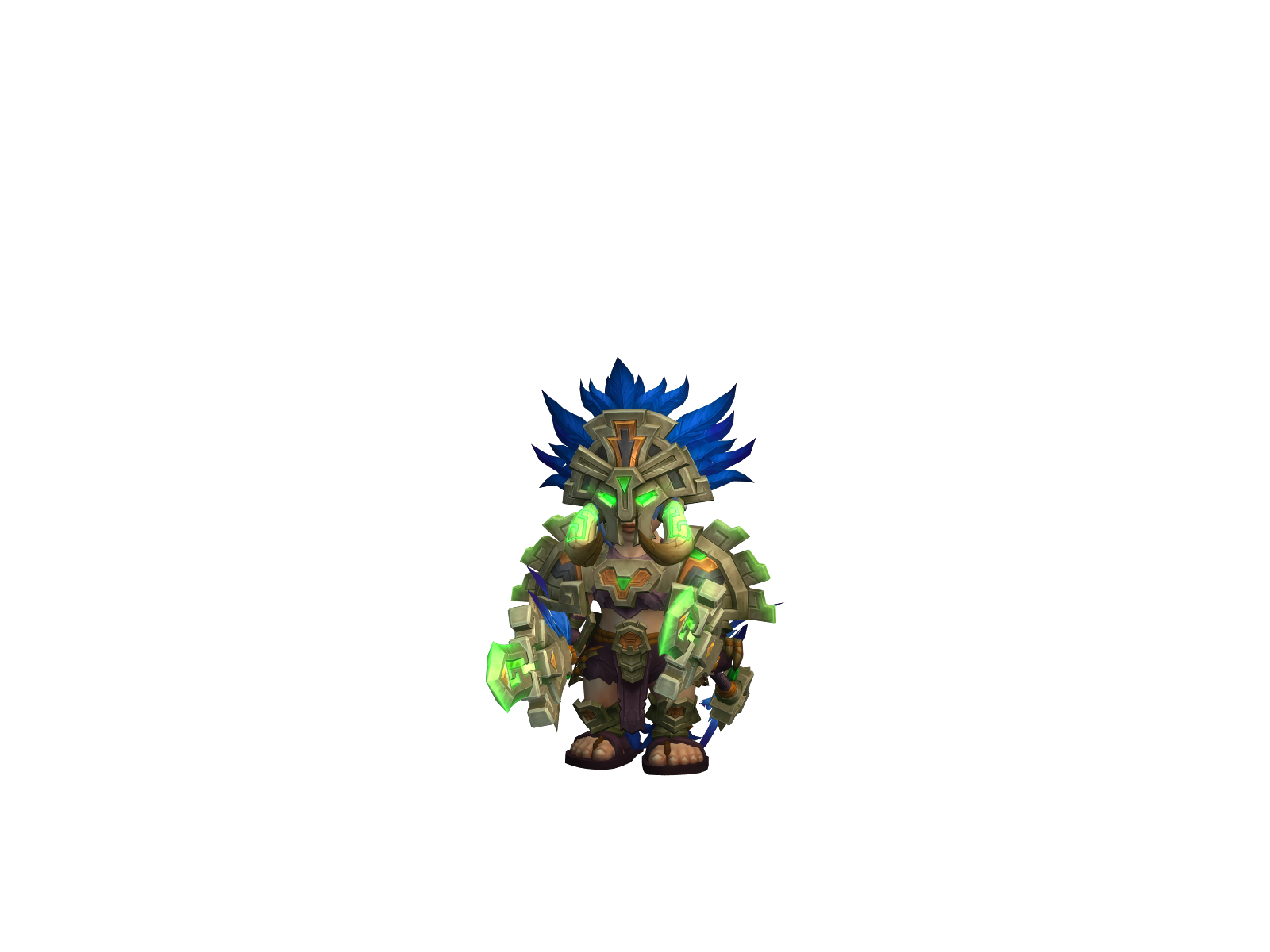 Littlepigchu 3D character render