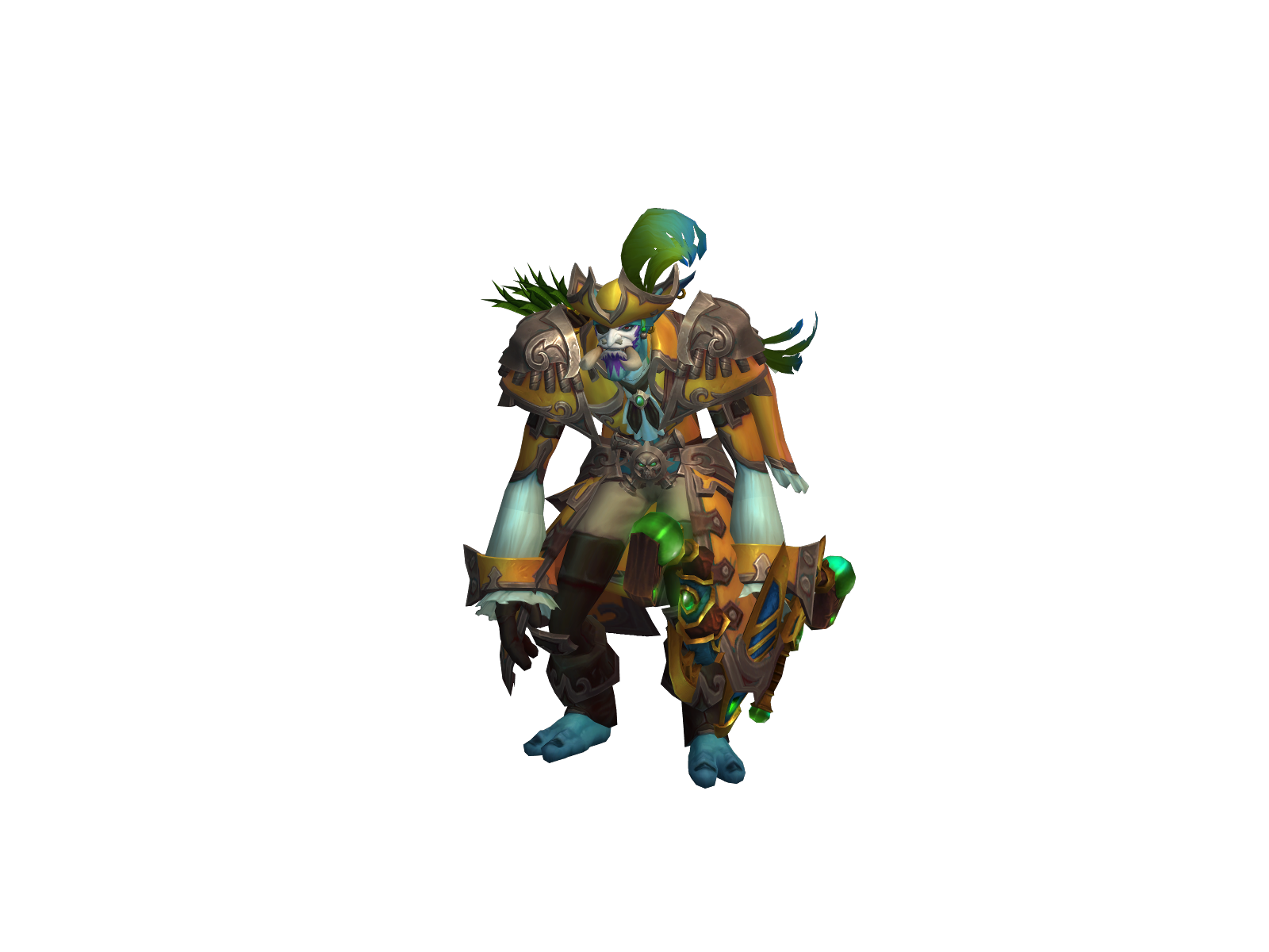 Nugzy 3D character render