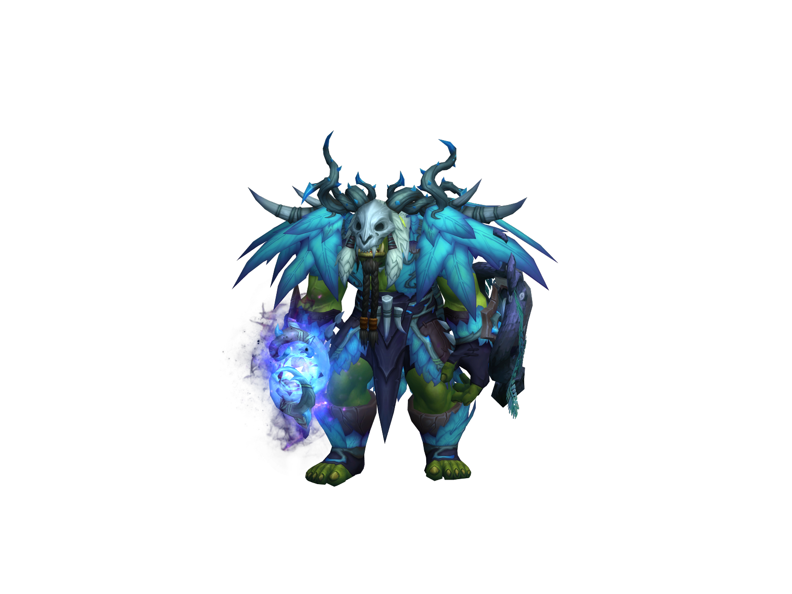 Naliak 3D character render