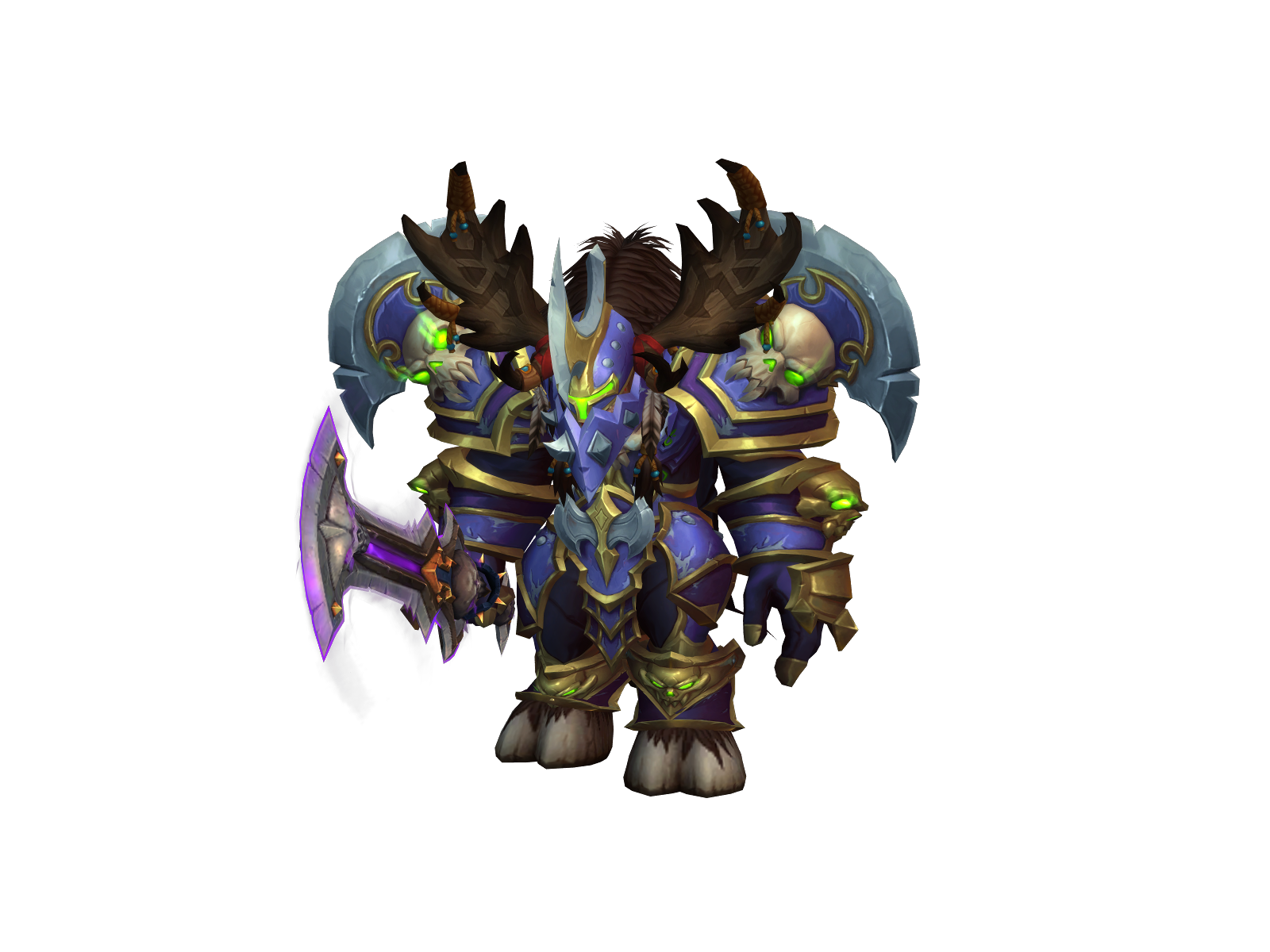 Voxar 3D character render