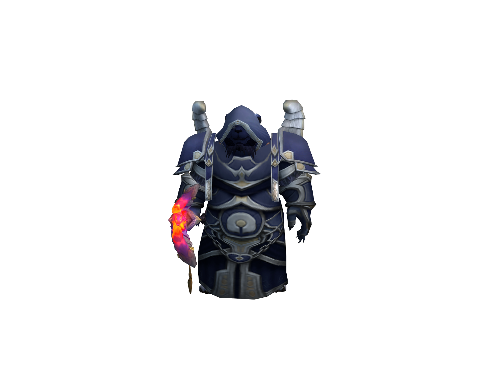 Baneburr 3D character render