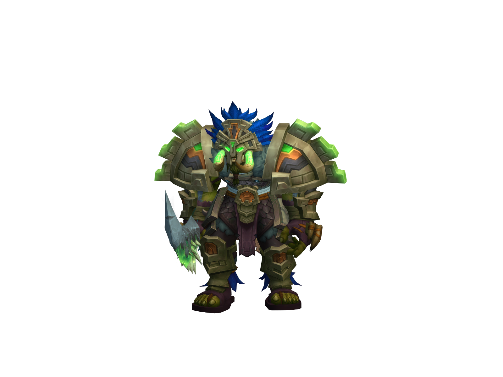 Dayne 3D character render