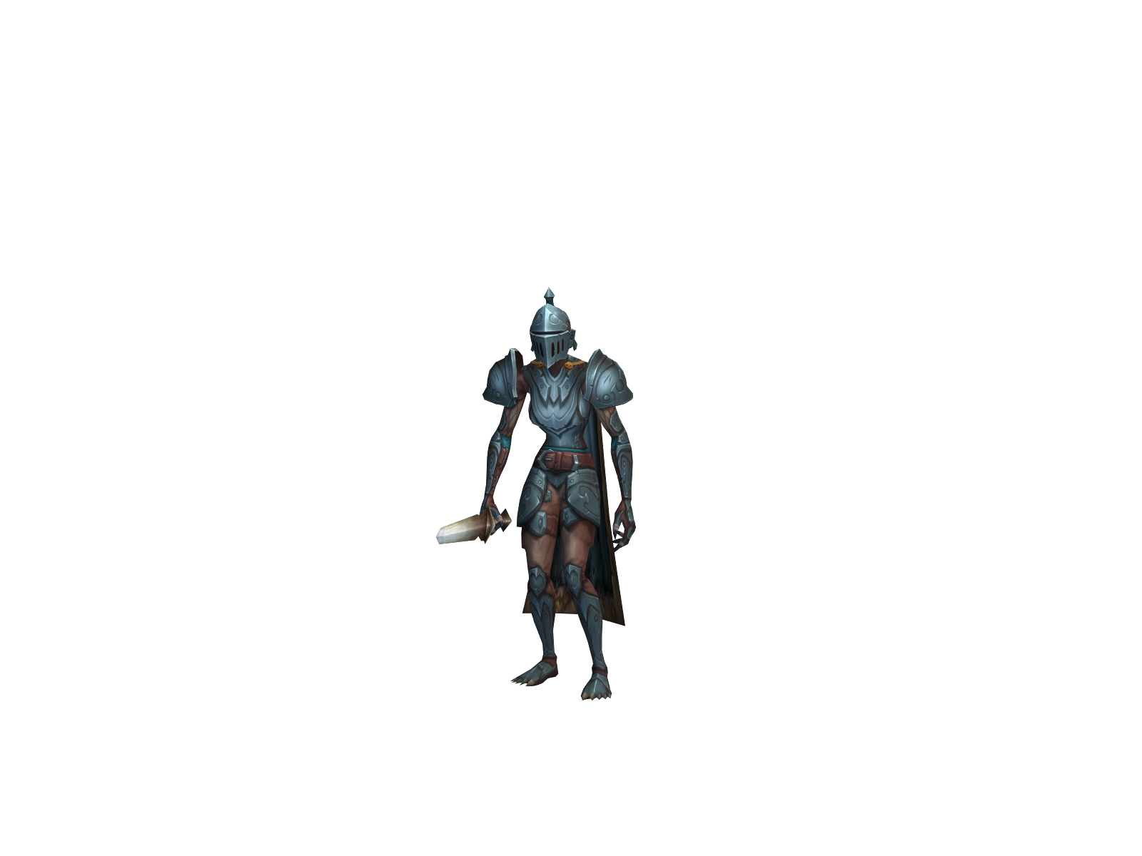 Berzserk 3D character render