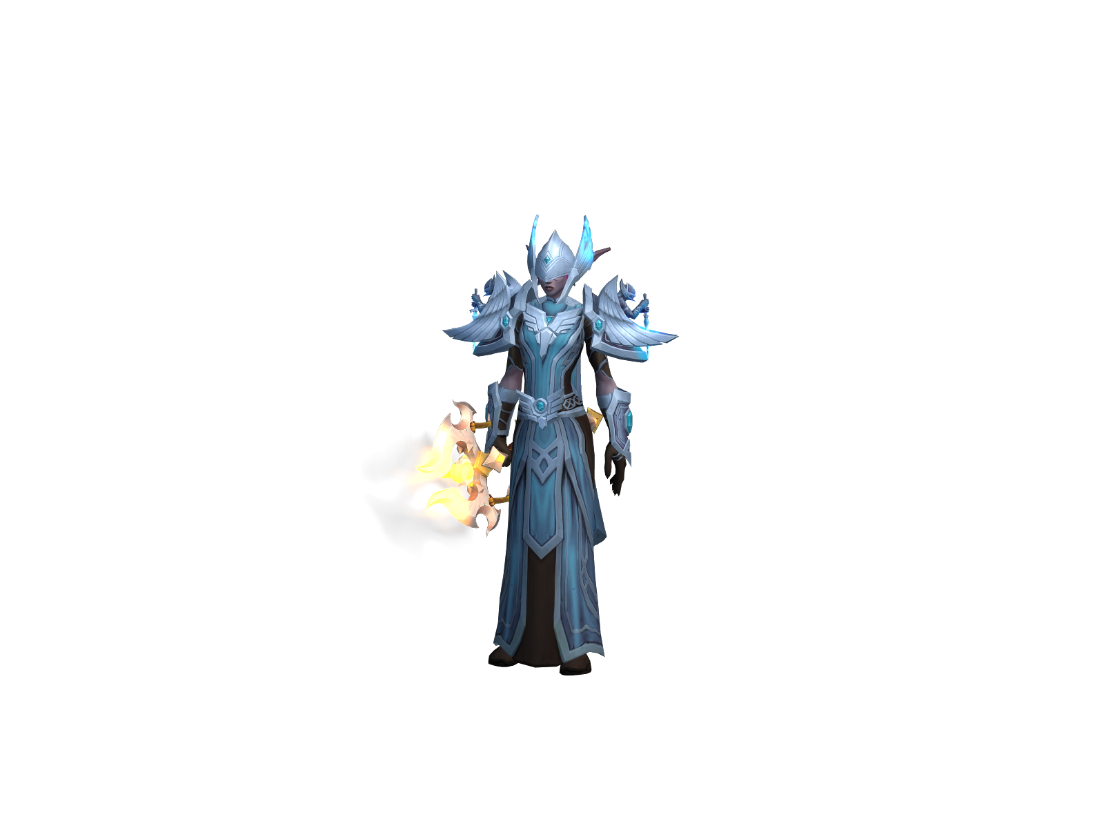Thirddps 3D character render