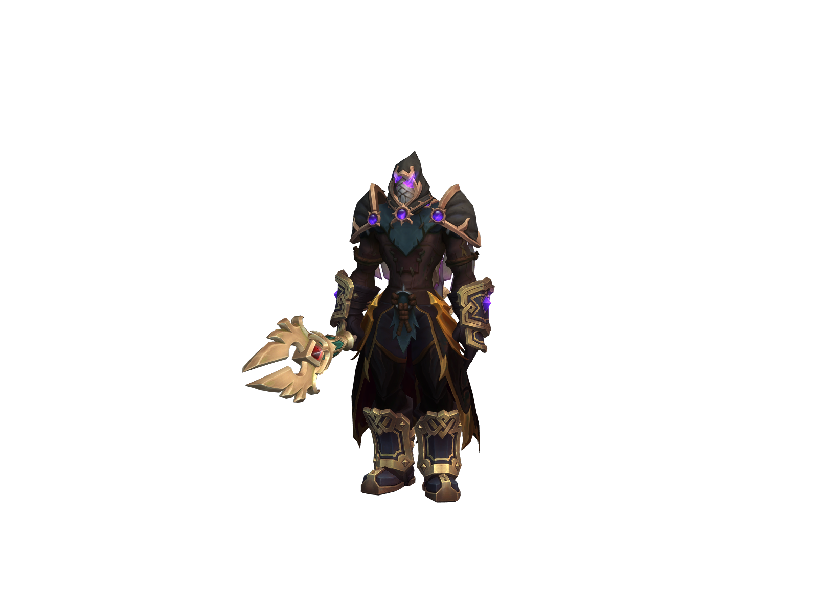 Saintclac 3D character render