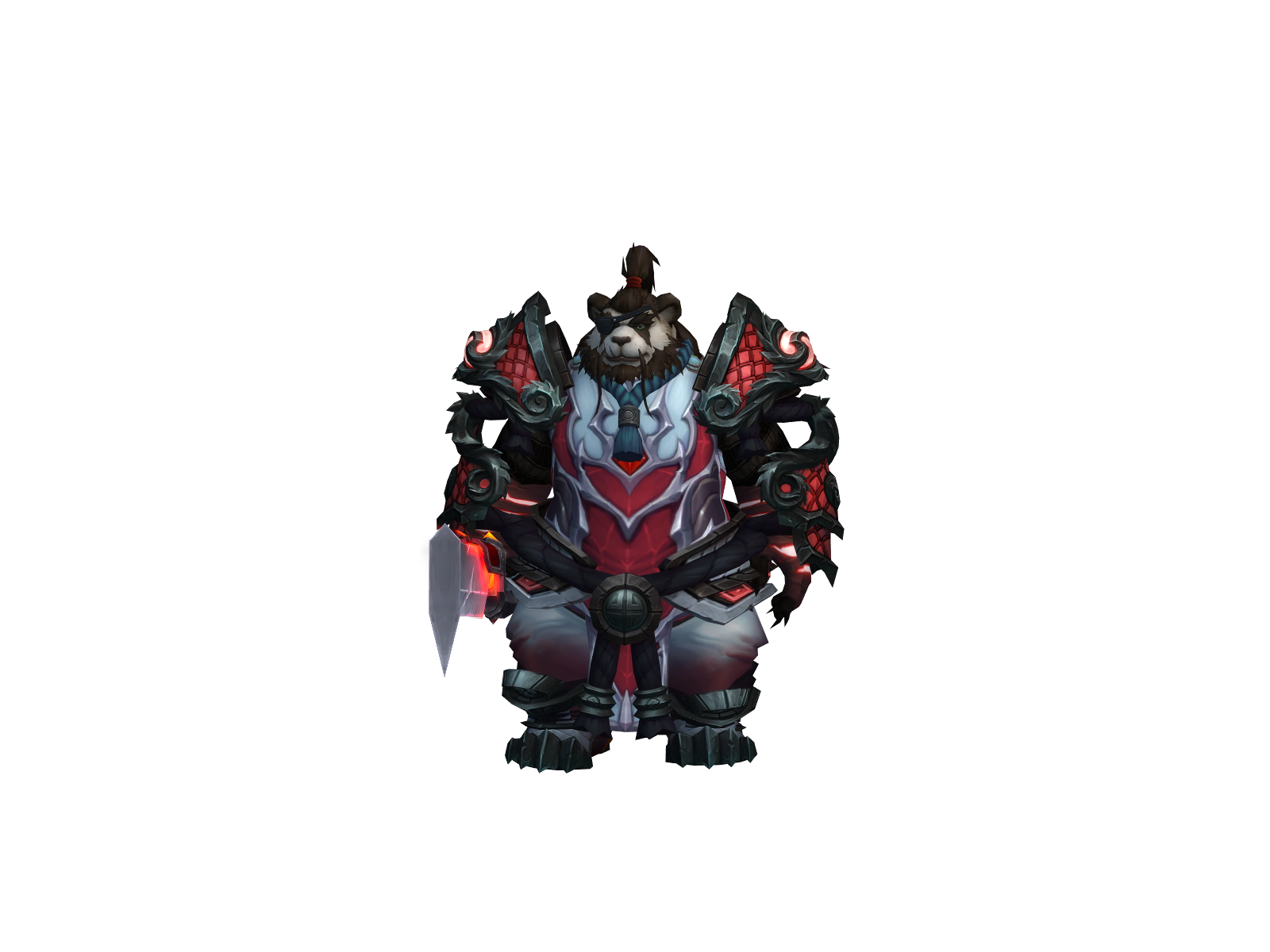 Atoma 3D character render