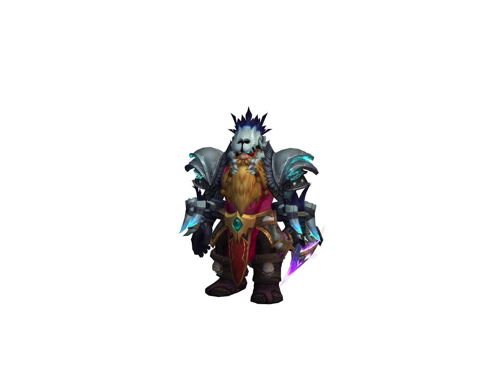 Seagar 3D character render