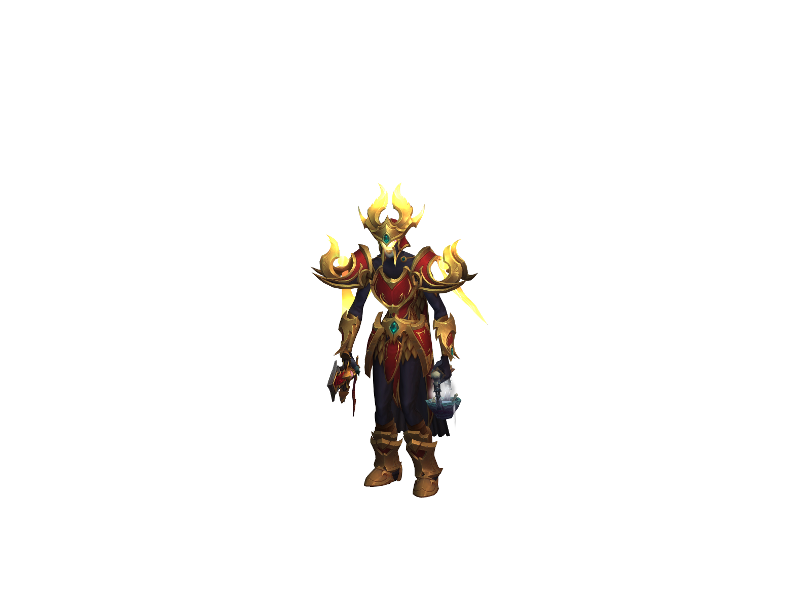 Cavarlak 3D character render