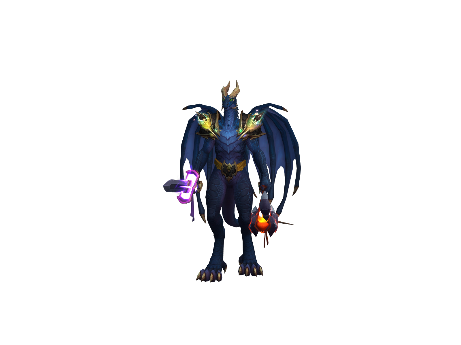 Bigdlckdrag 3D character render