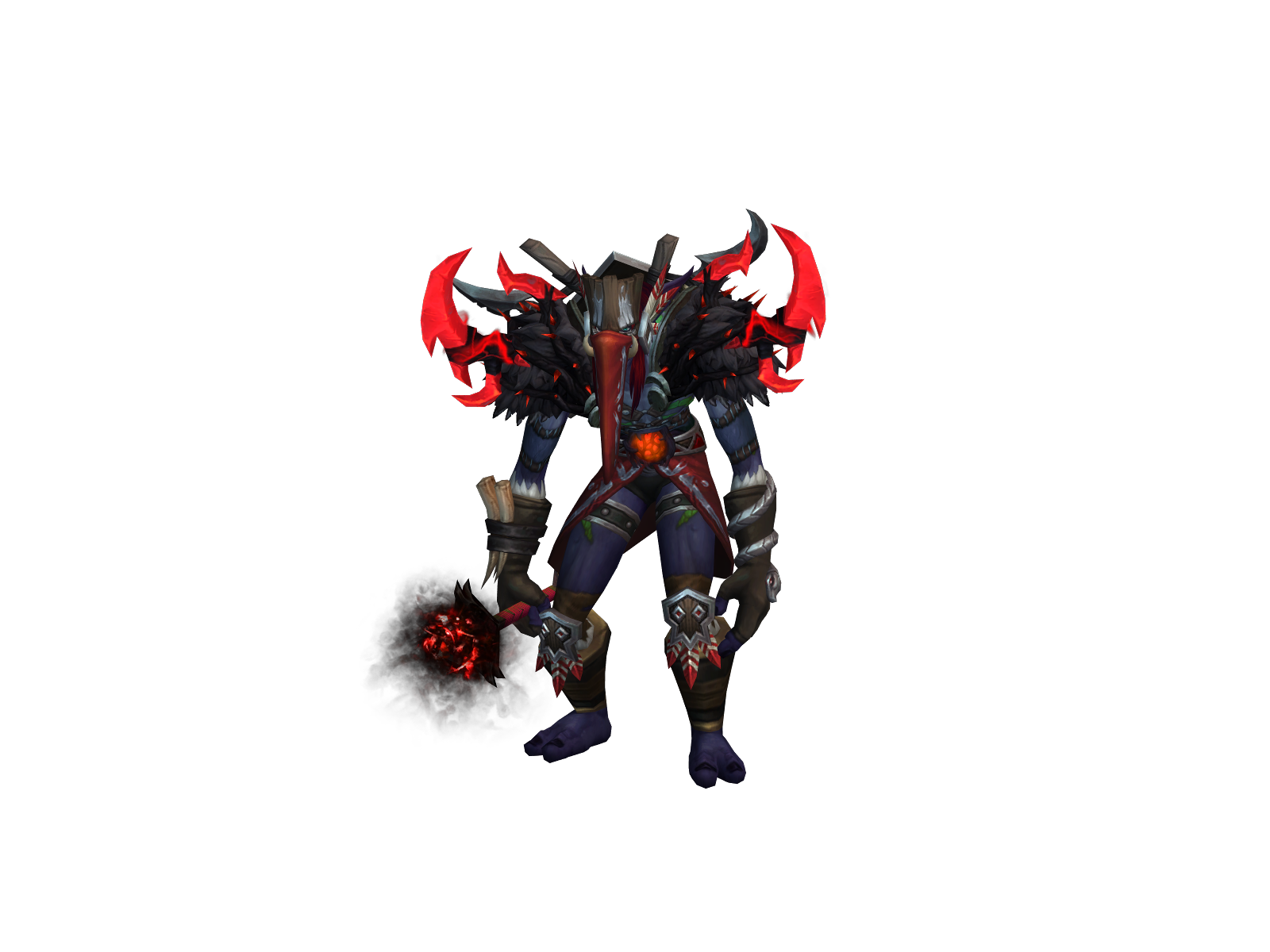 Rakwaz 3D character render