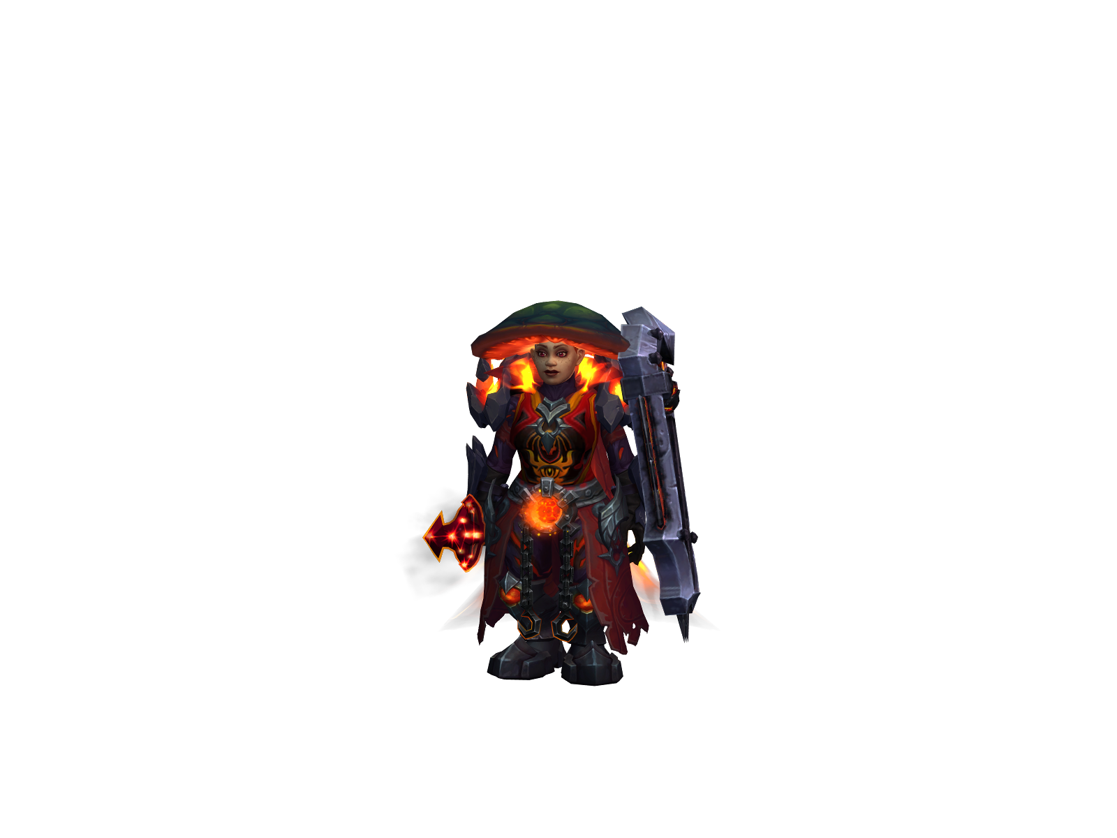 Drscarphd 3D character render