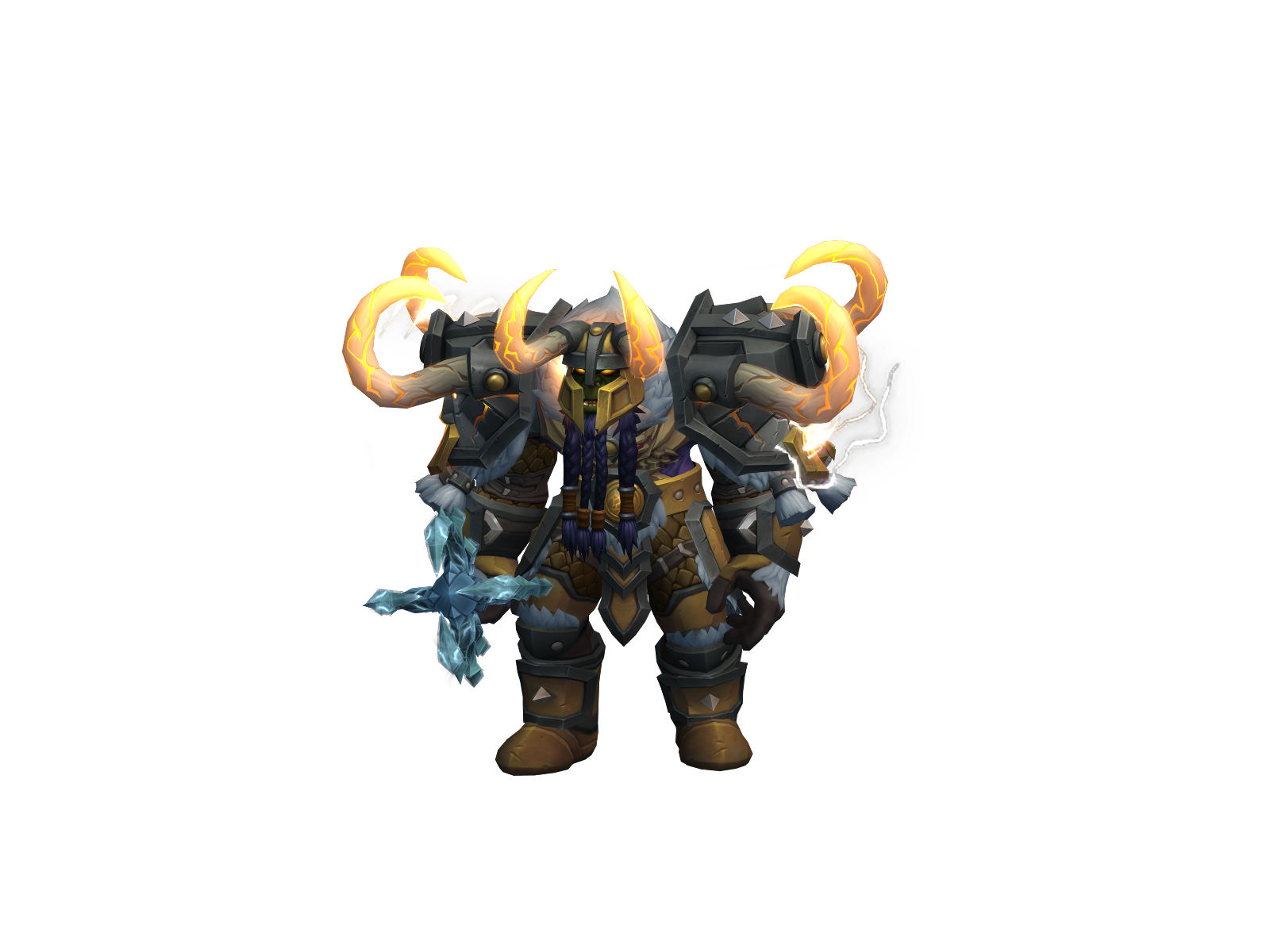 Bhendover 3D character render
