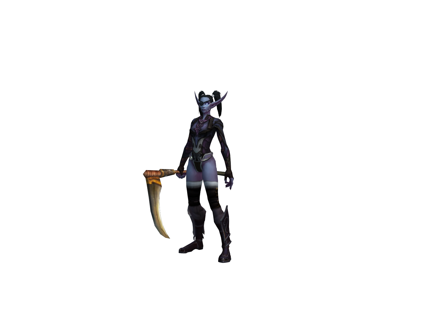 Astazia 3D character render