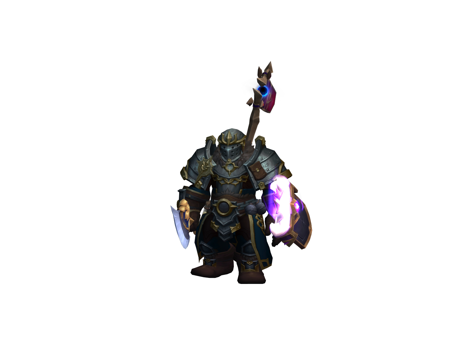 Stòrmcaller 3D character render