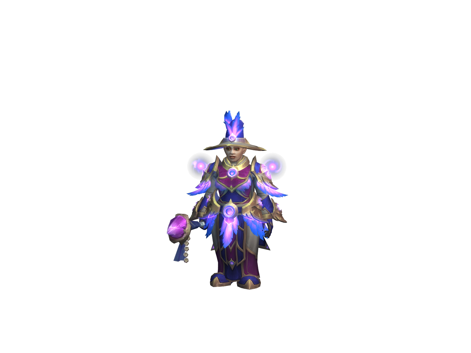 Seriynne 3D character render