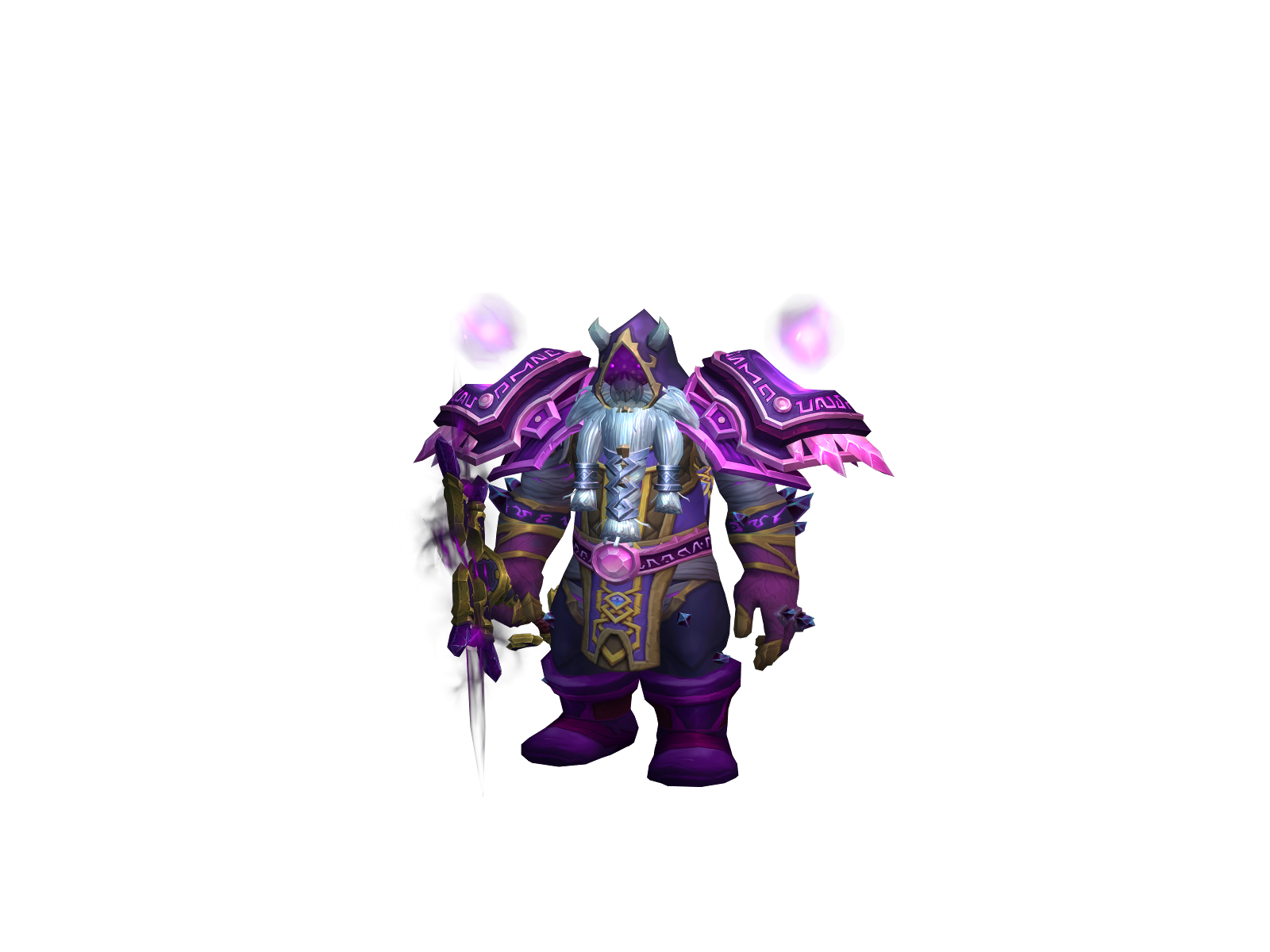 Manapot 3D character render
