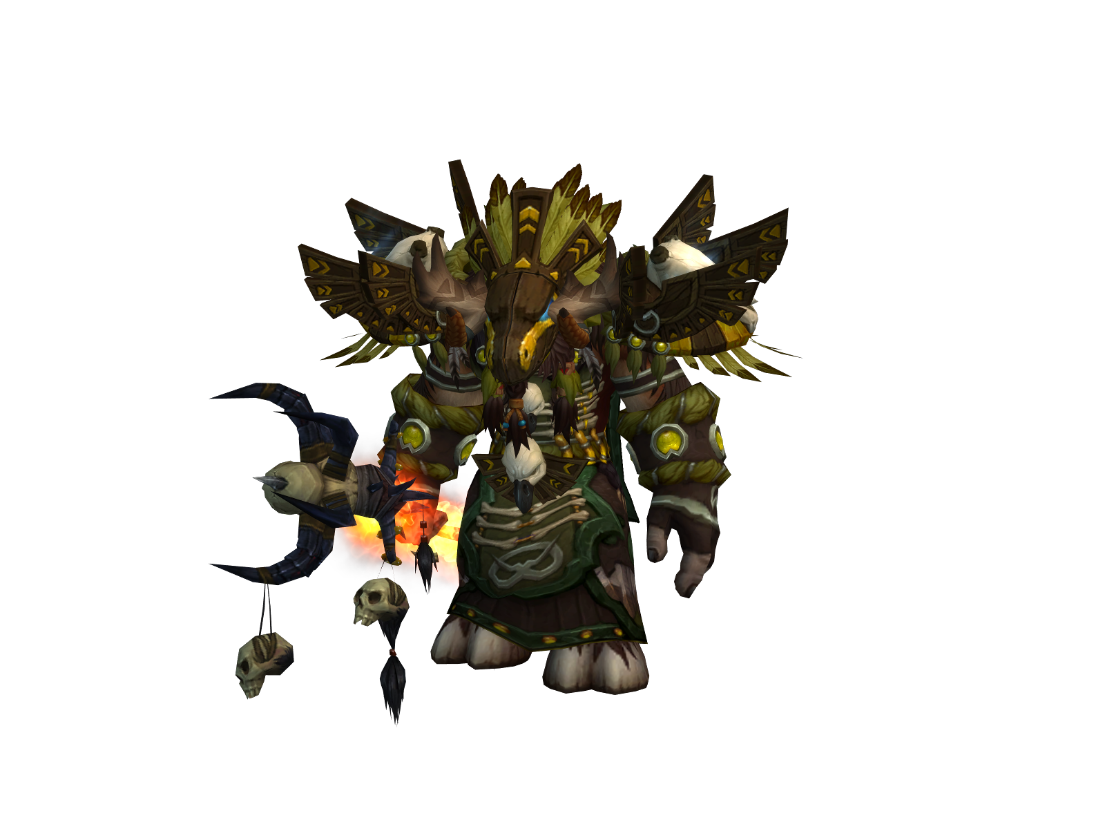 Hmtauren 3D character render