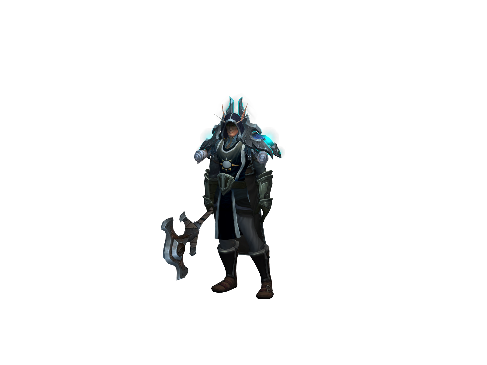 Zimnoe 3D character render