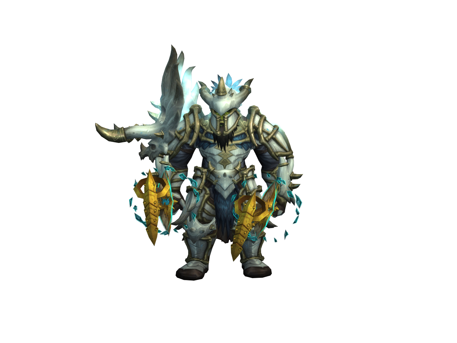 Goreck 3D character render
