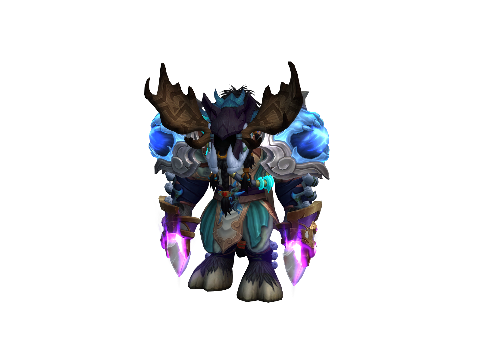 Cloudhand 3D character render
