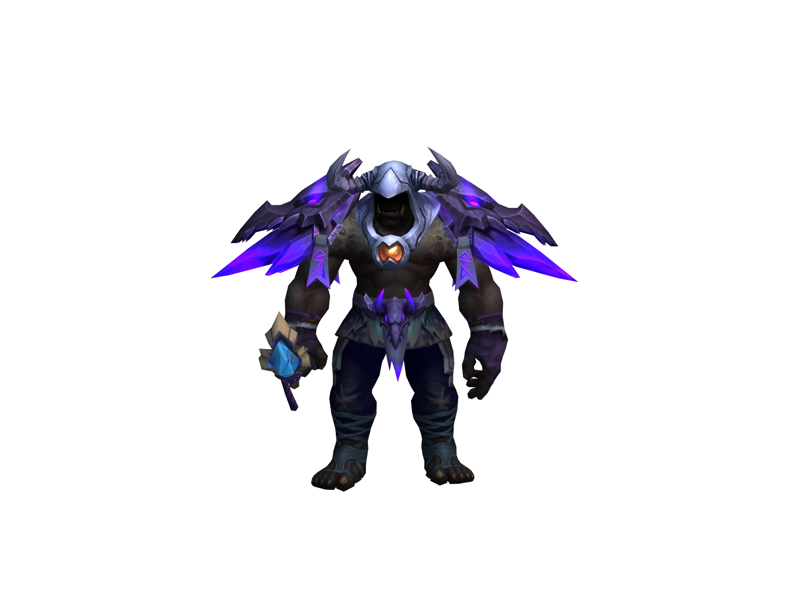 Cruores 3D character render