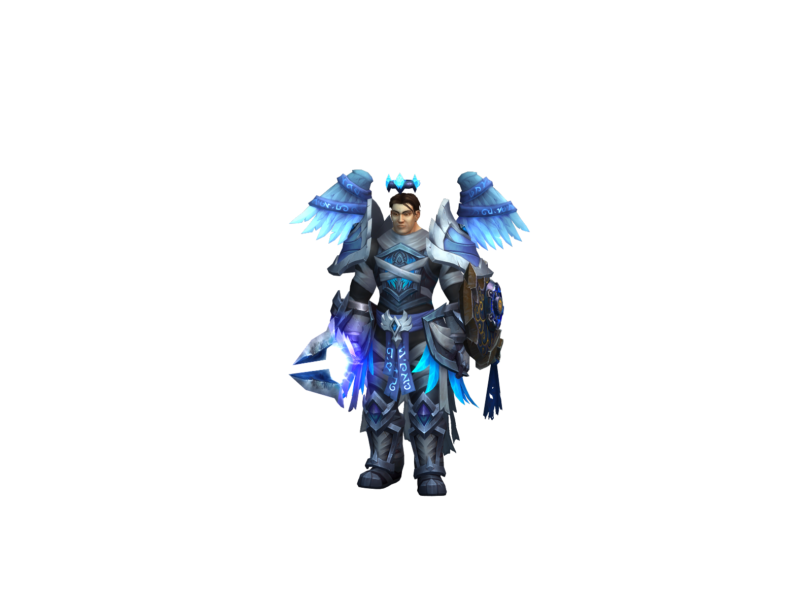Brokeroofer 3D character render