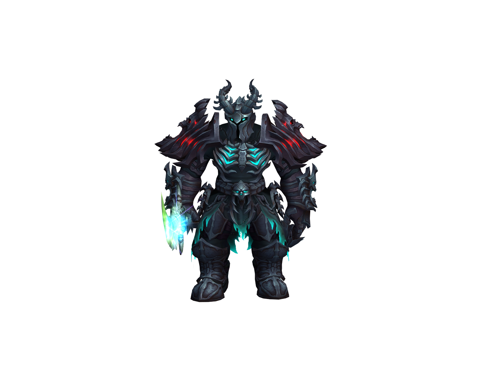 Vålí 3D character render