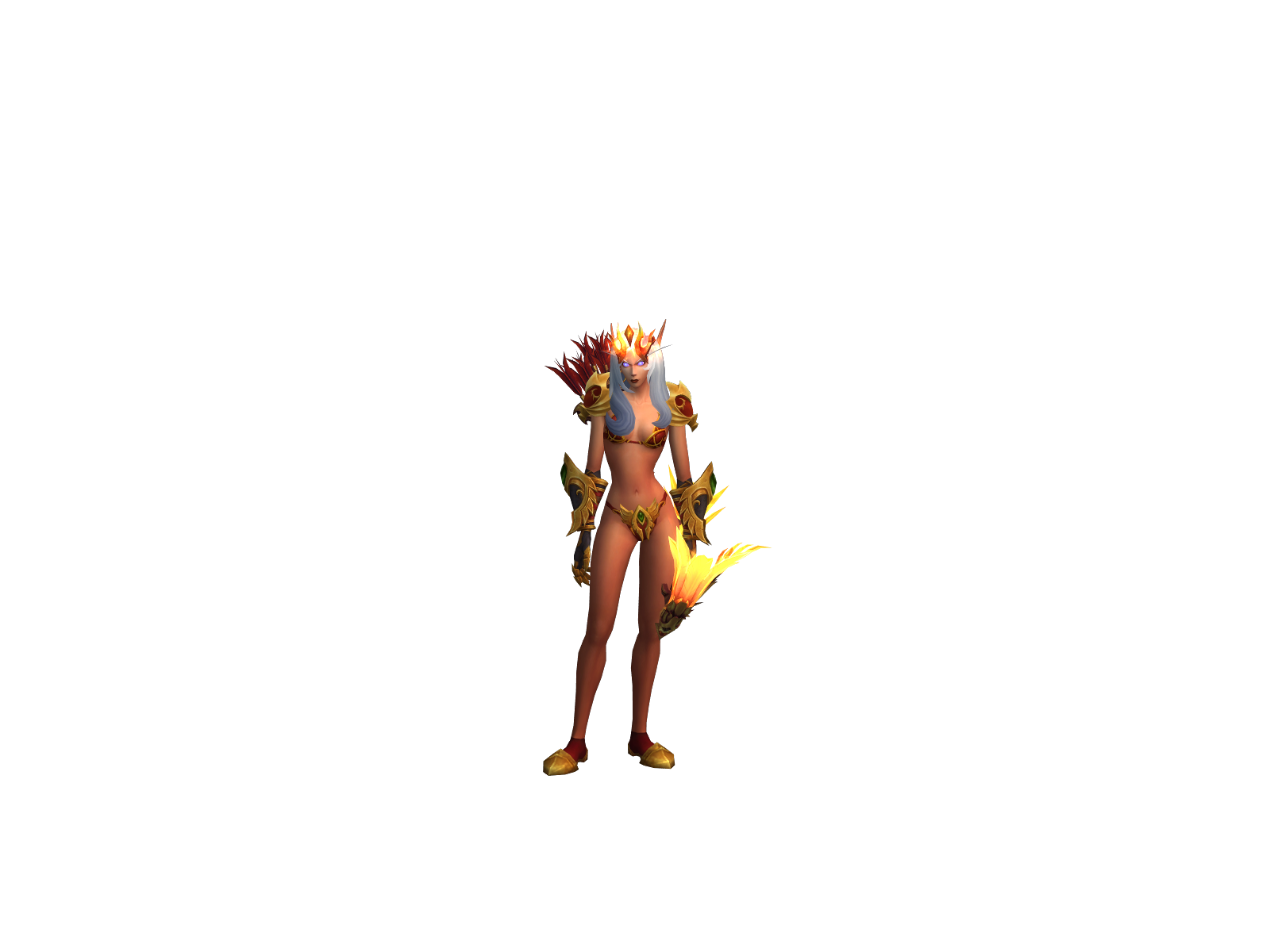 Varena 3D character render