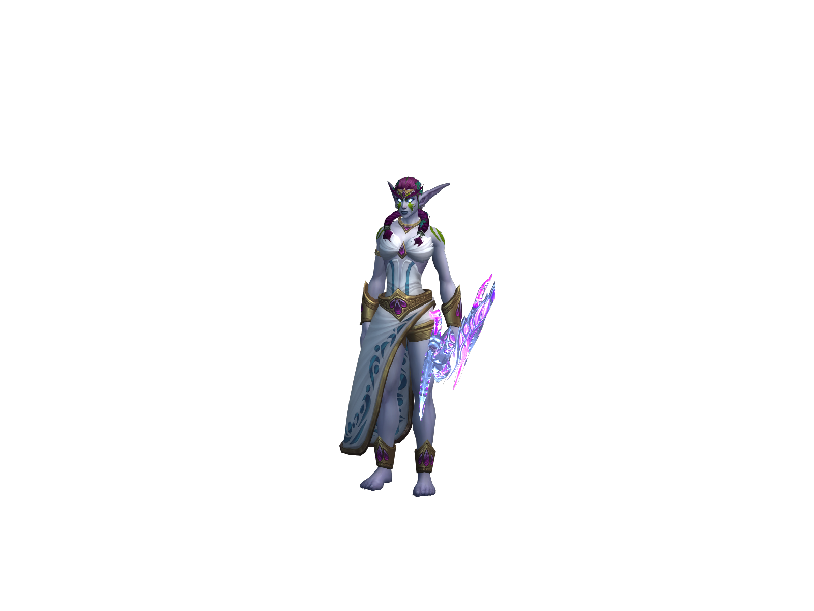 Aribow 3D character render