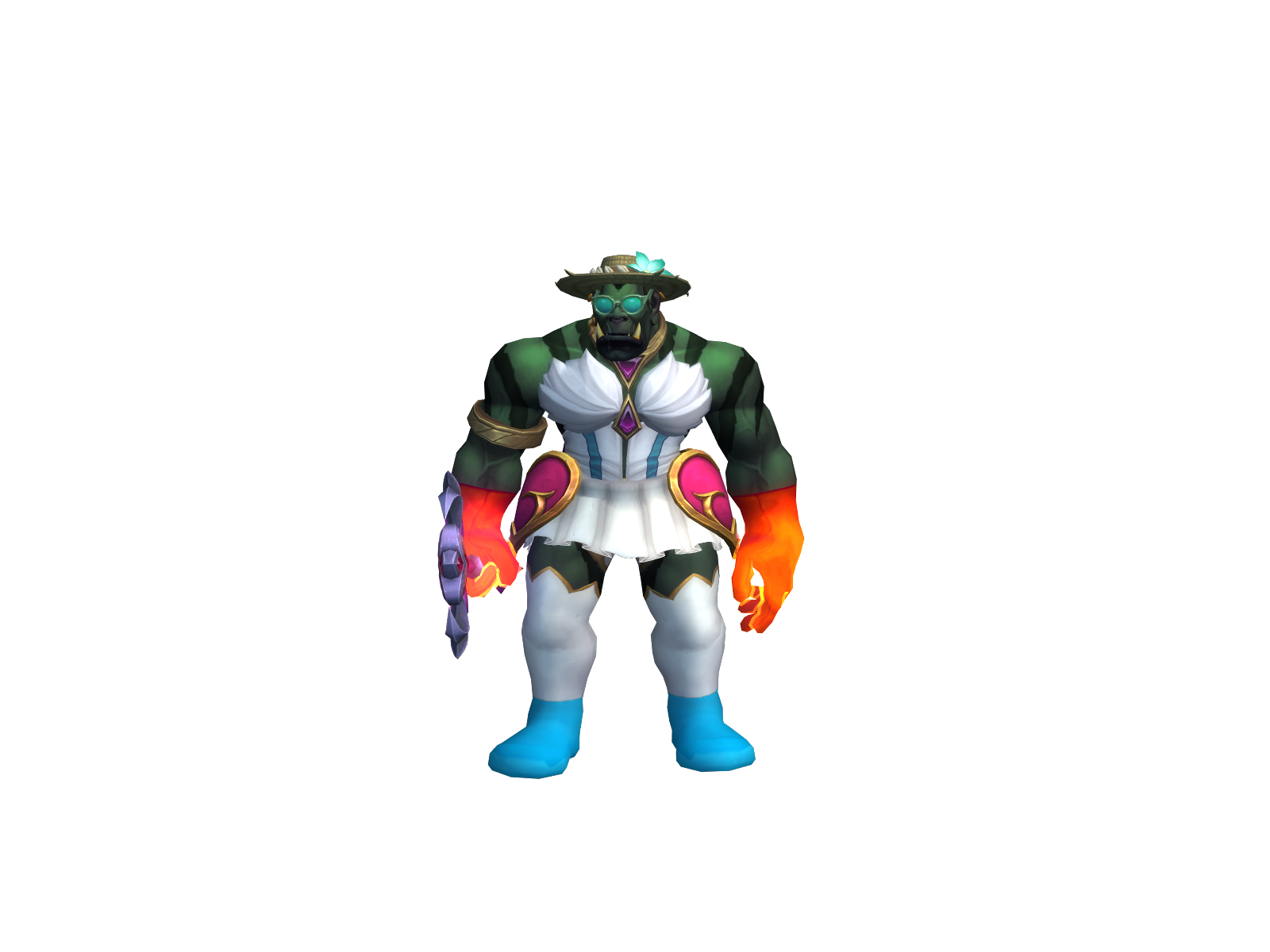 Sinss 3D character render