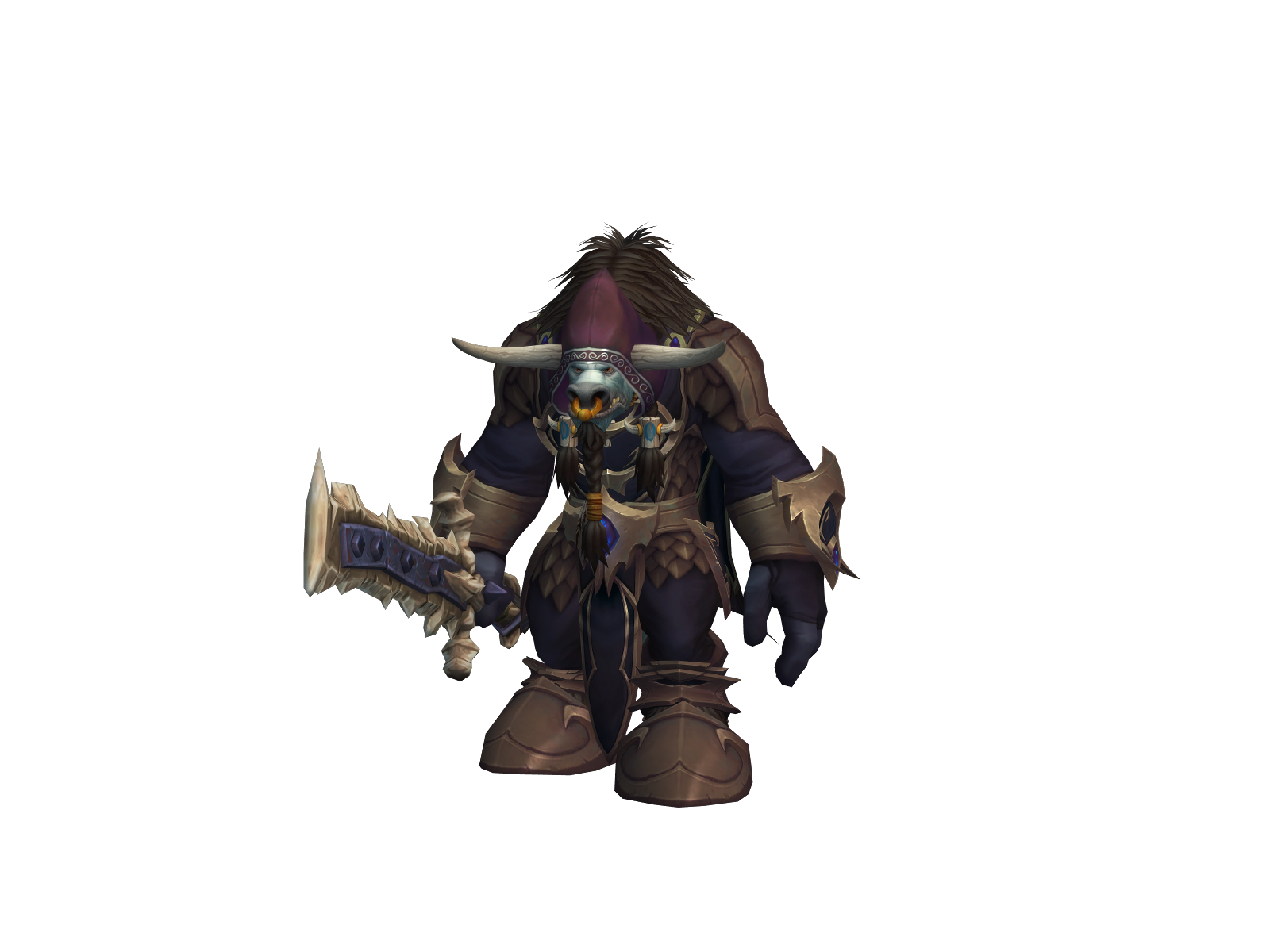 Destriant 3D character render