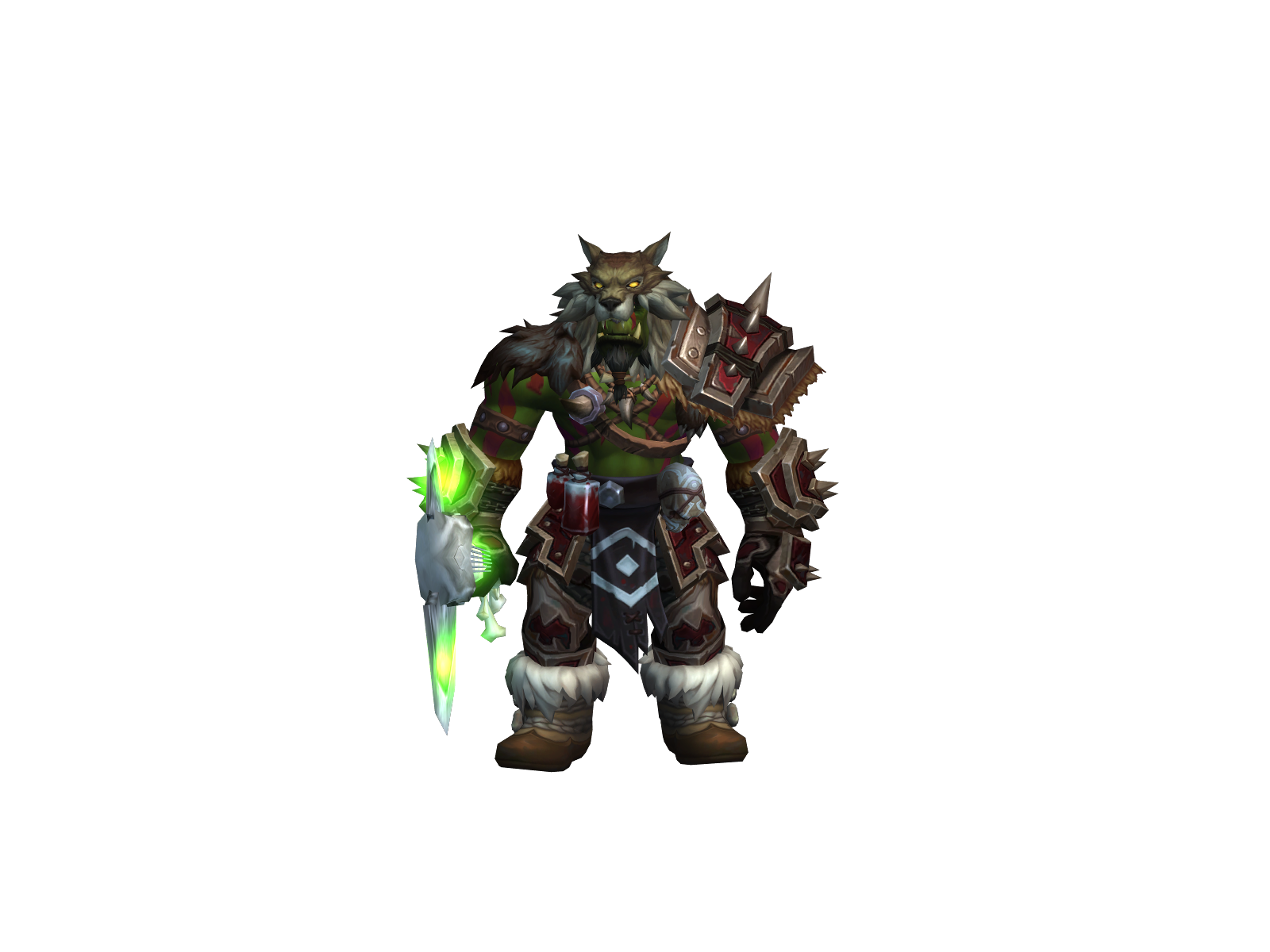 Grimshaw 3D character render