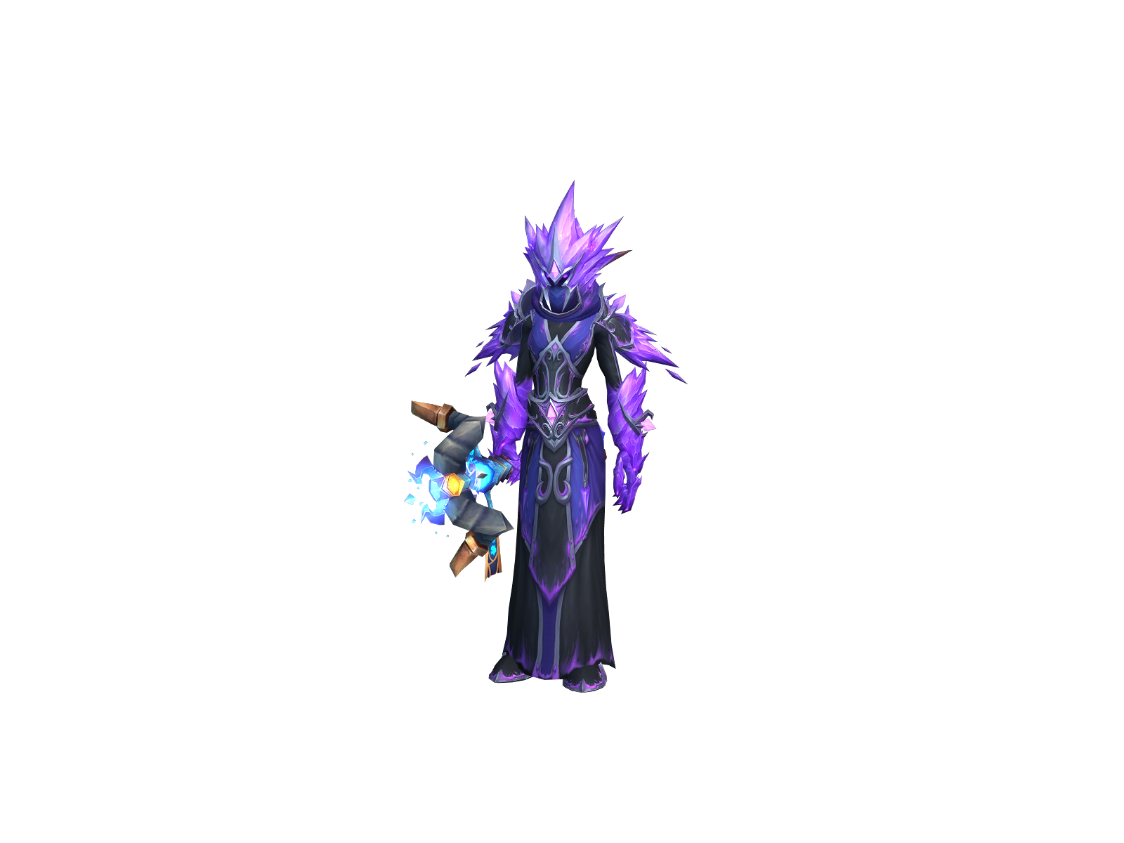 Glacierblaze 3D character render