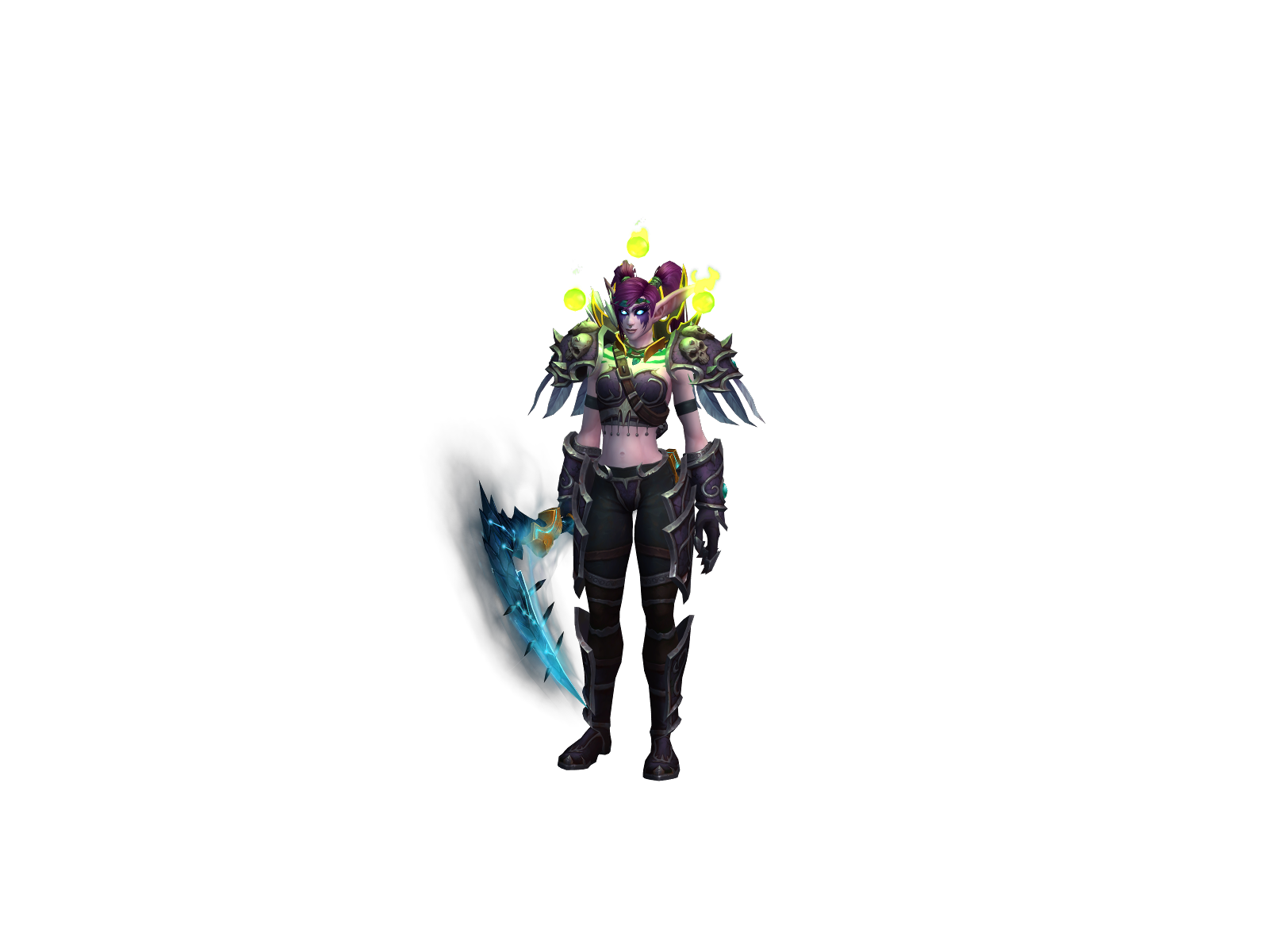 Renzospell 3D character render