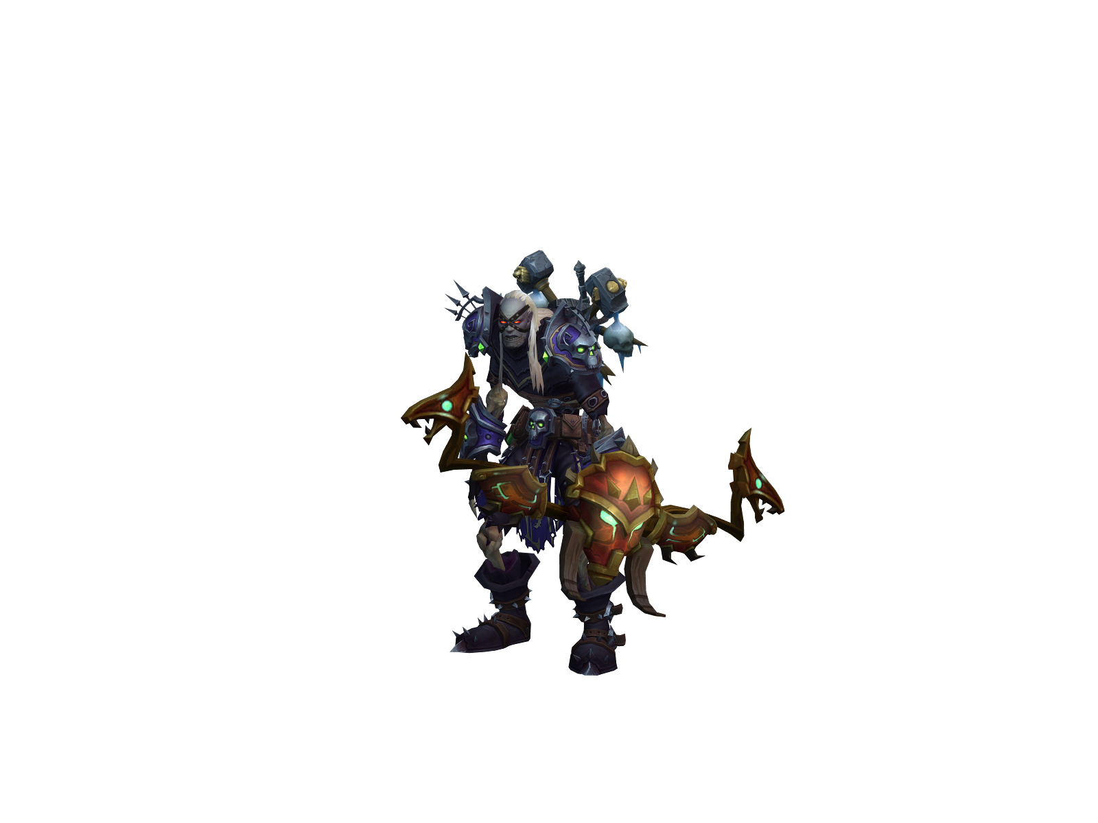 Daggersl 3D character render