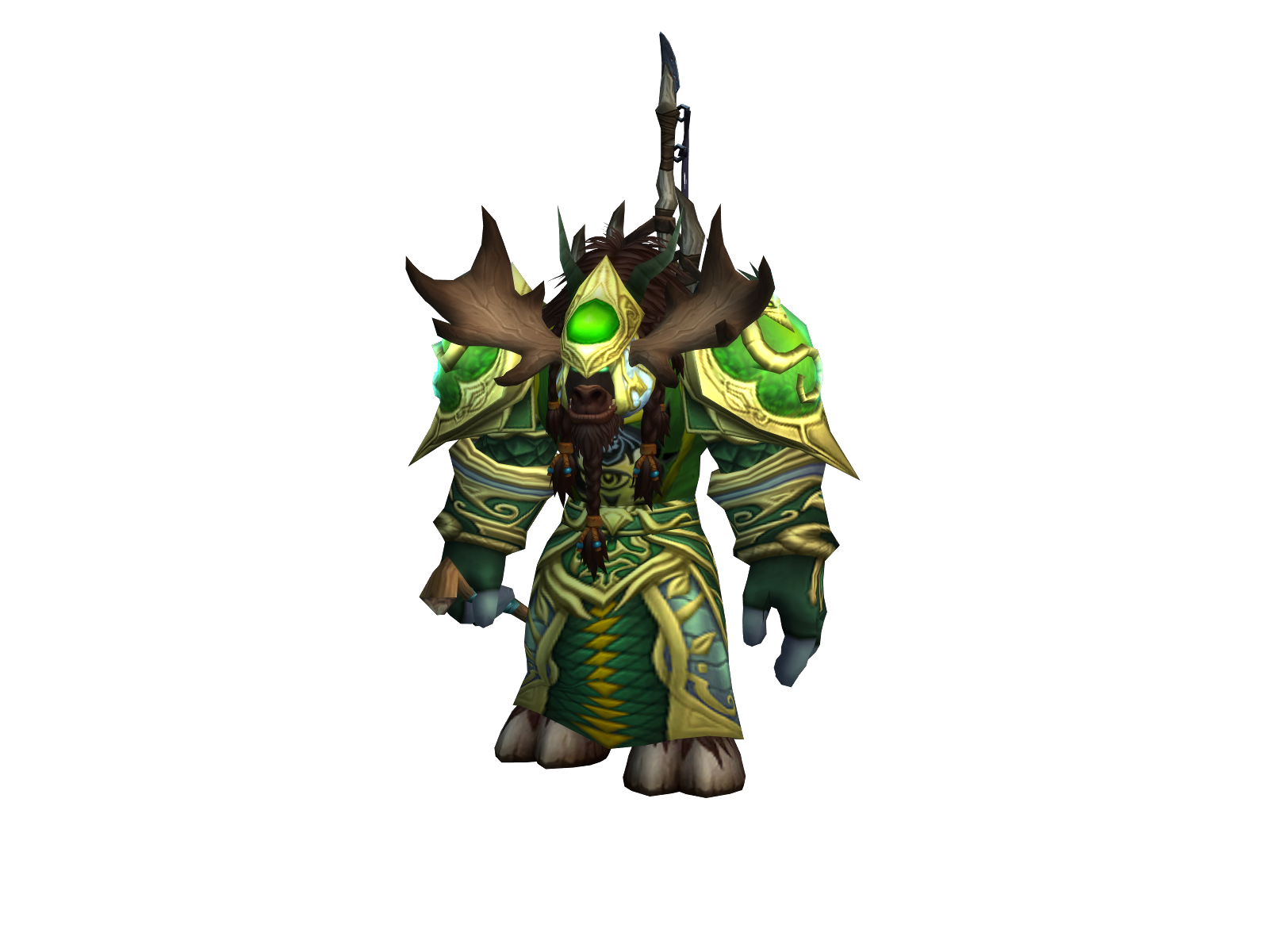 Theweasel 3D character render