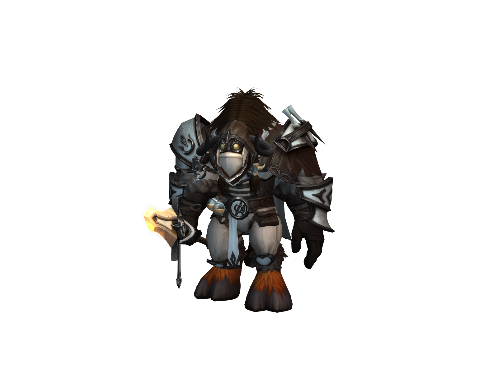 Makwancì 3D character render
