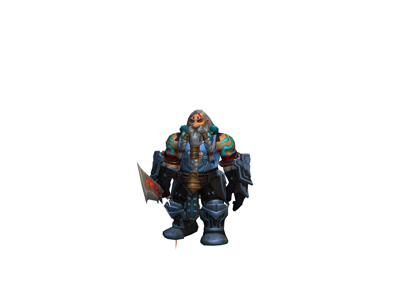Monkden 3D character render