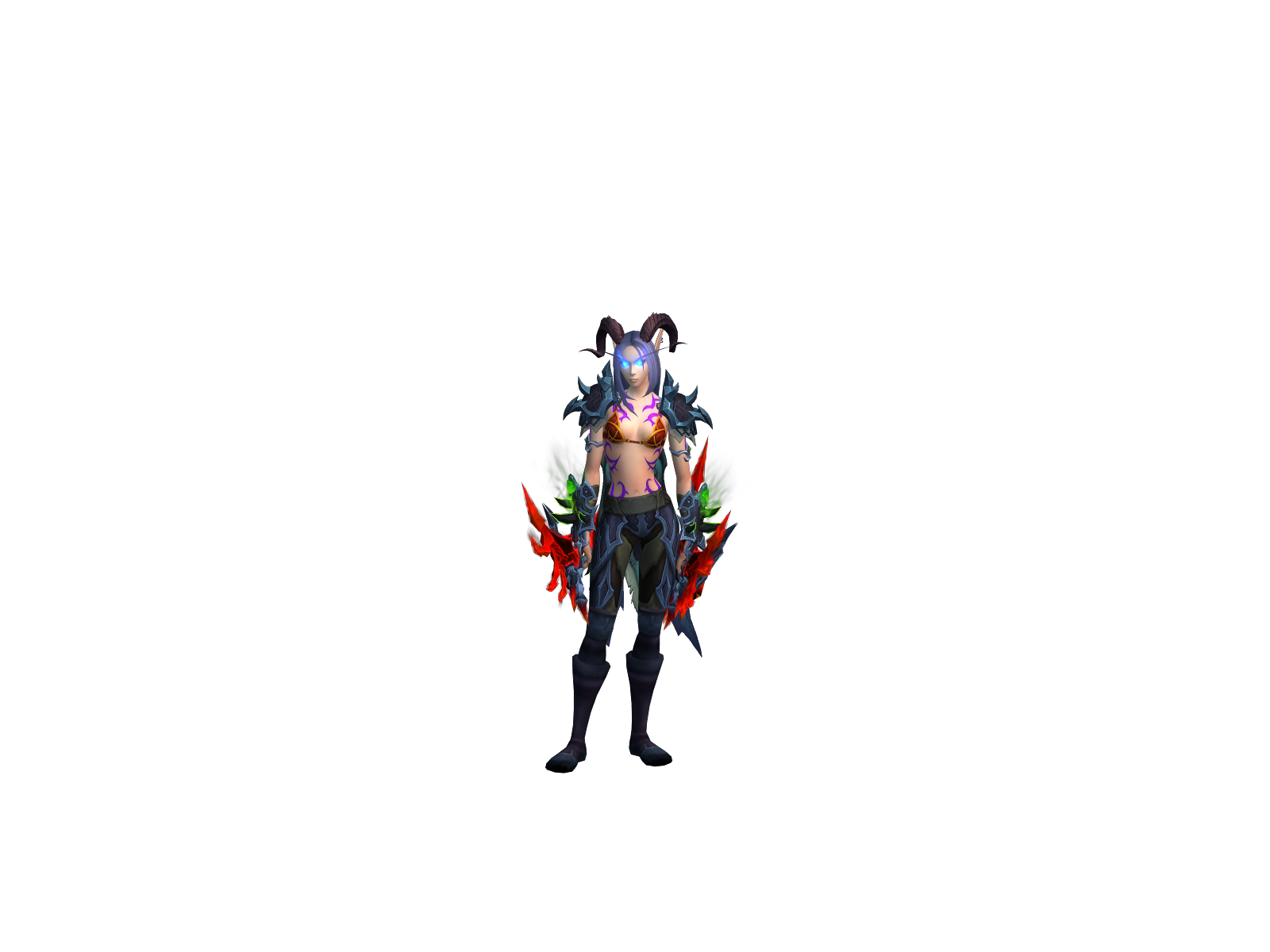 Faeidra 3D character render