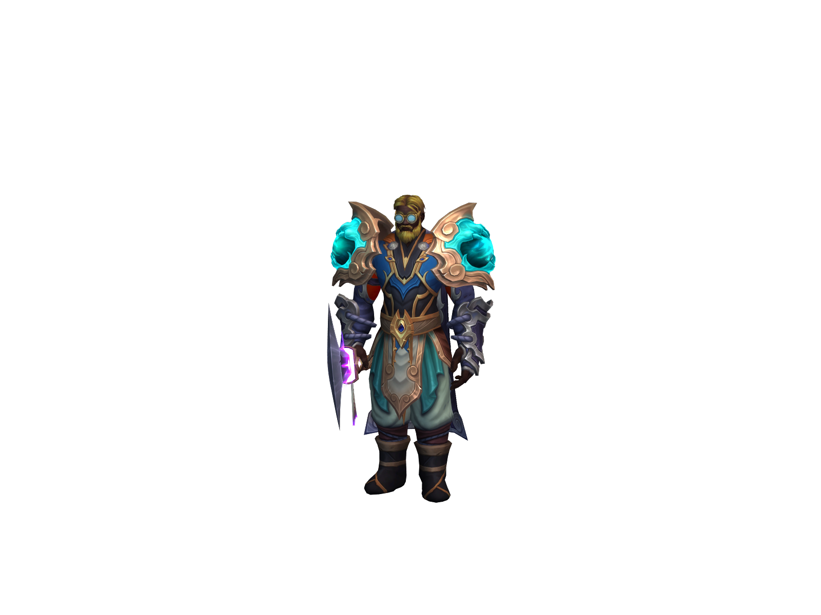 Chubinator 3D character render