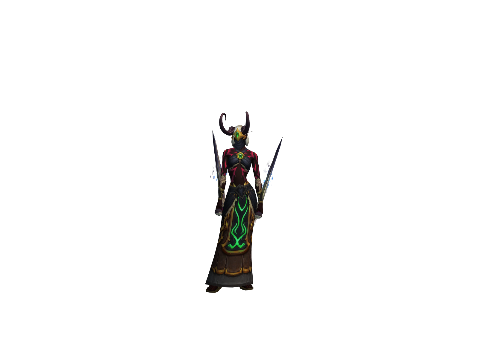 Winterclover 3D character render