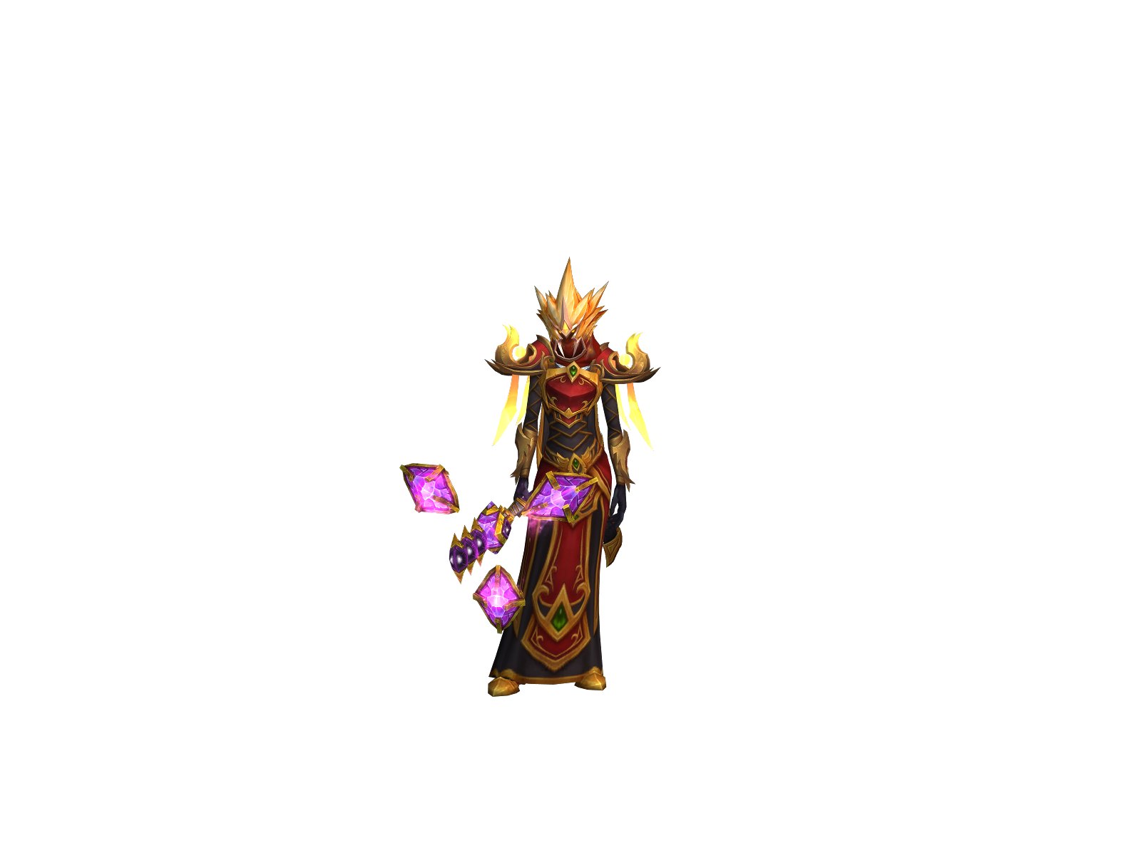 Bosleymage 3D character render