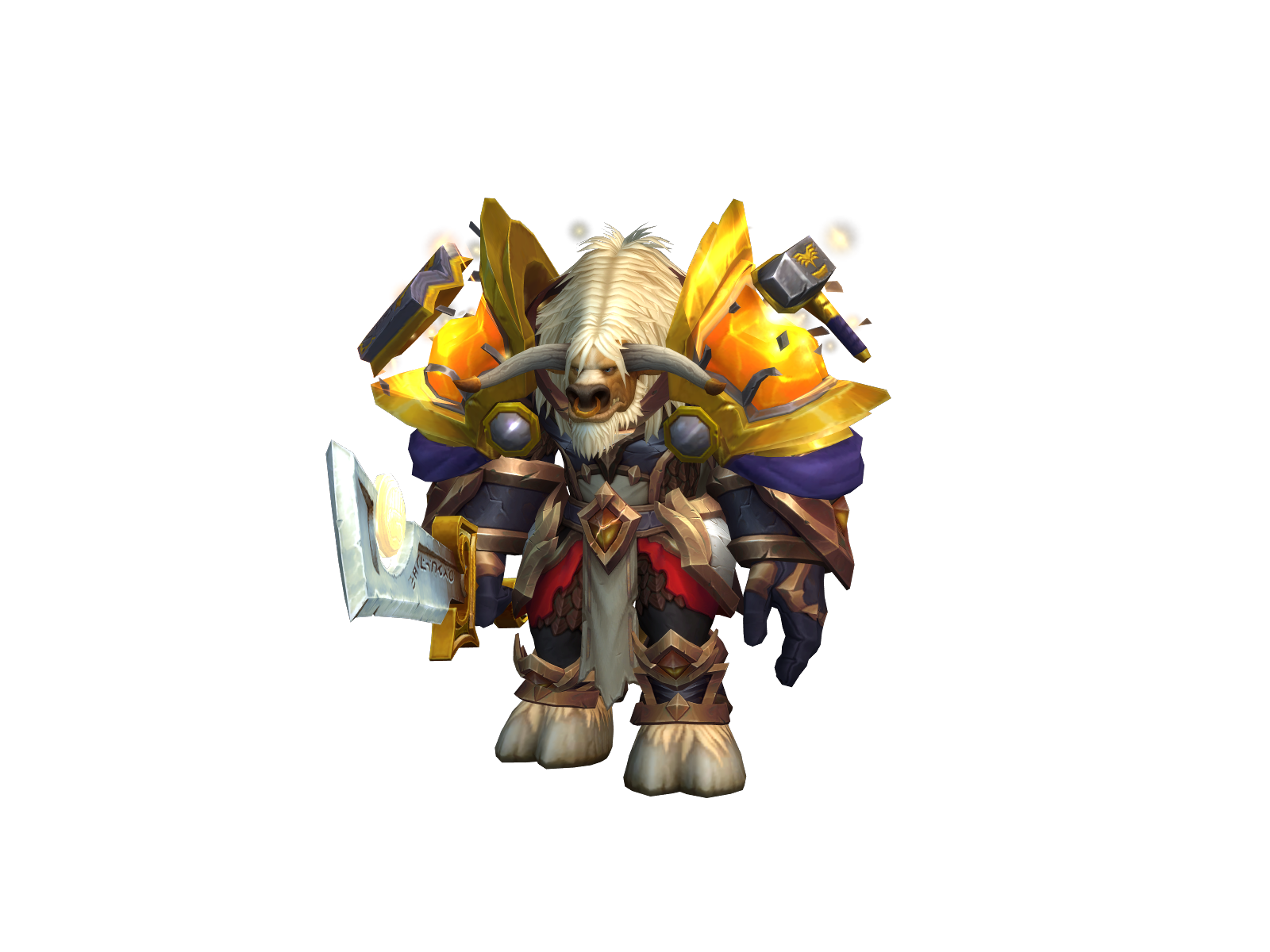 Dawnhorn 3D character render