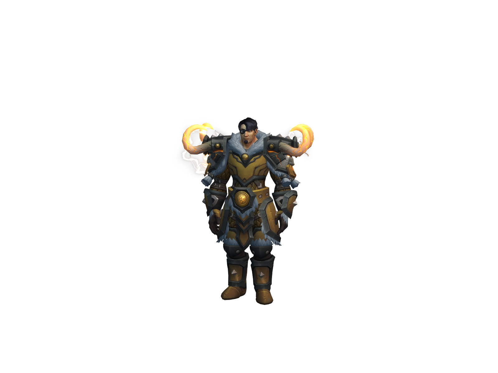 Rüshman 3D character render