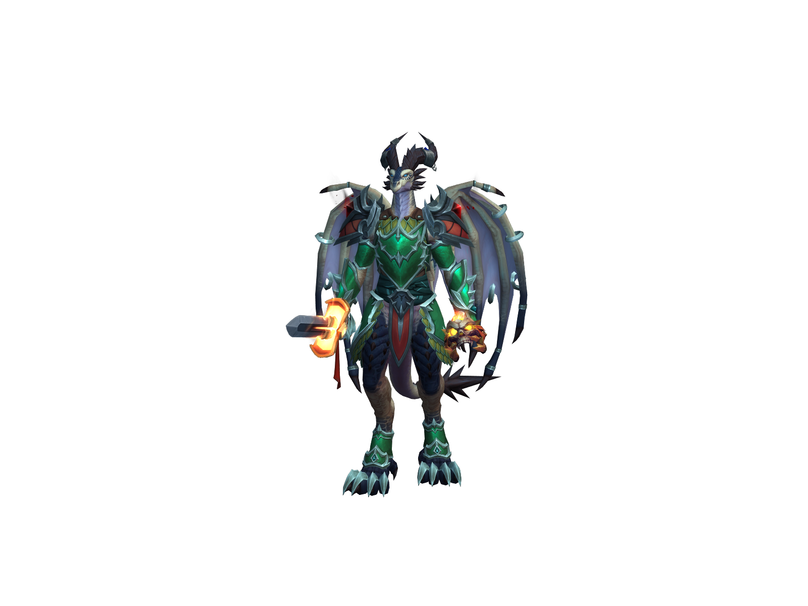 Dargonista 3D character render