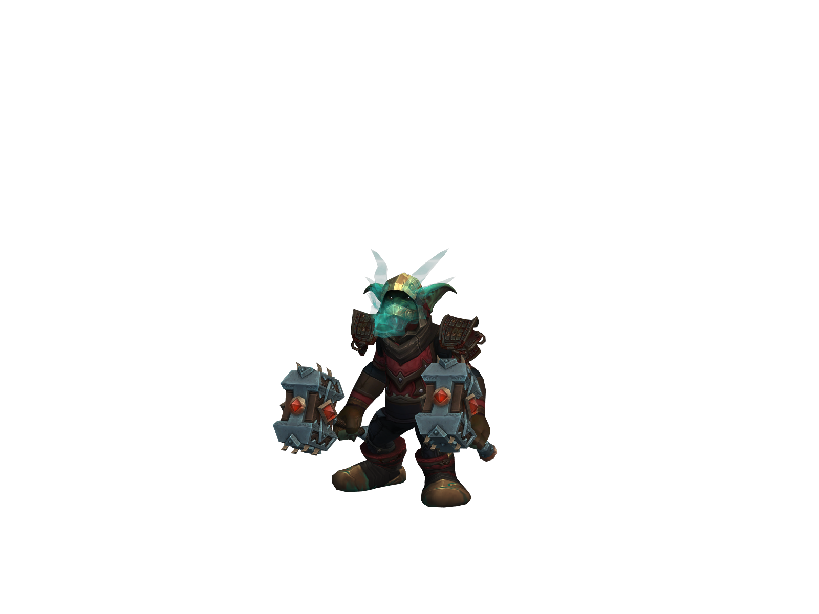 Gobmak 3D character render